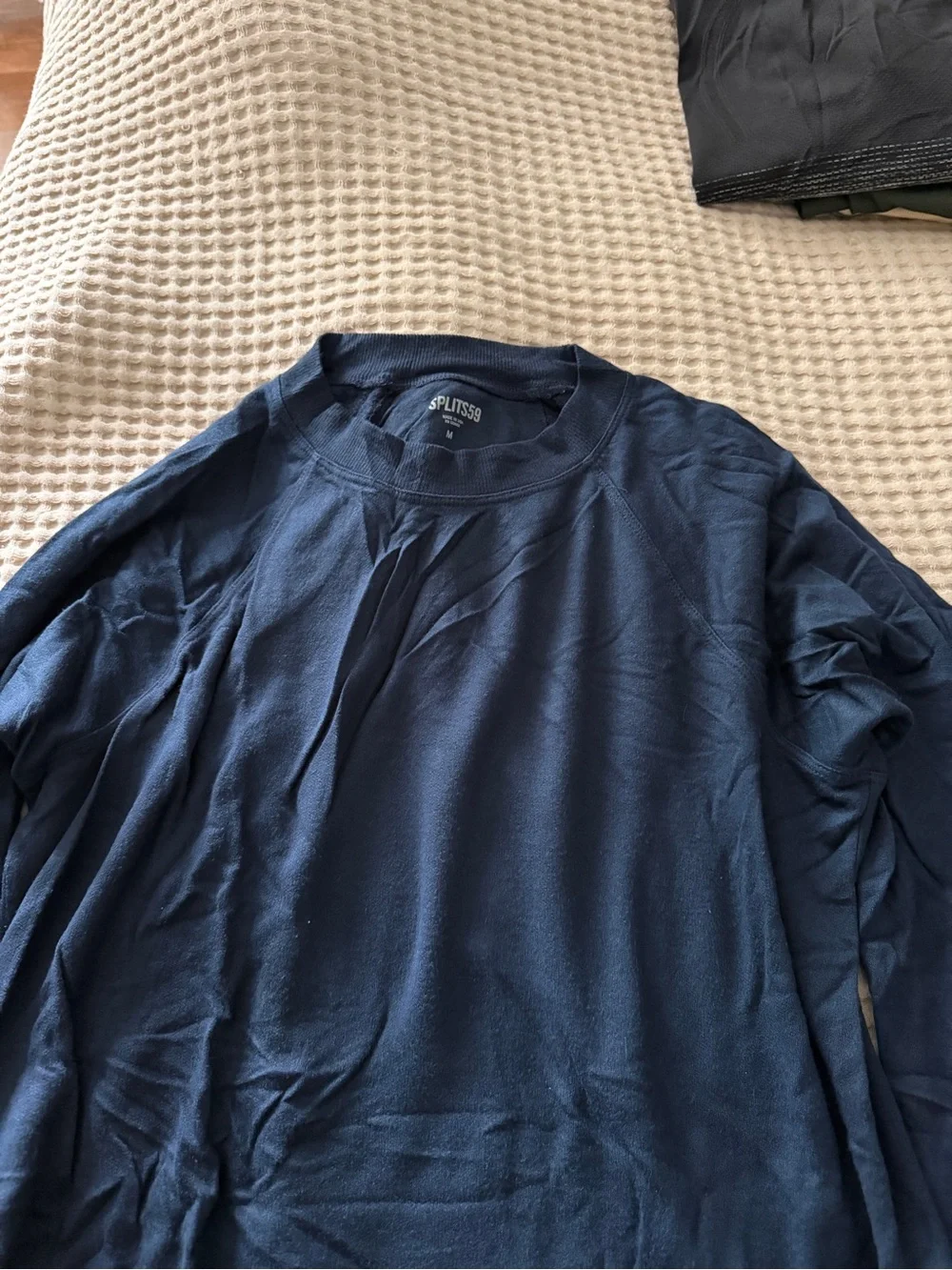 Splits59 Navy Long-Sleeve Crew Shirt - Picture 2 of 4